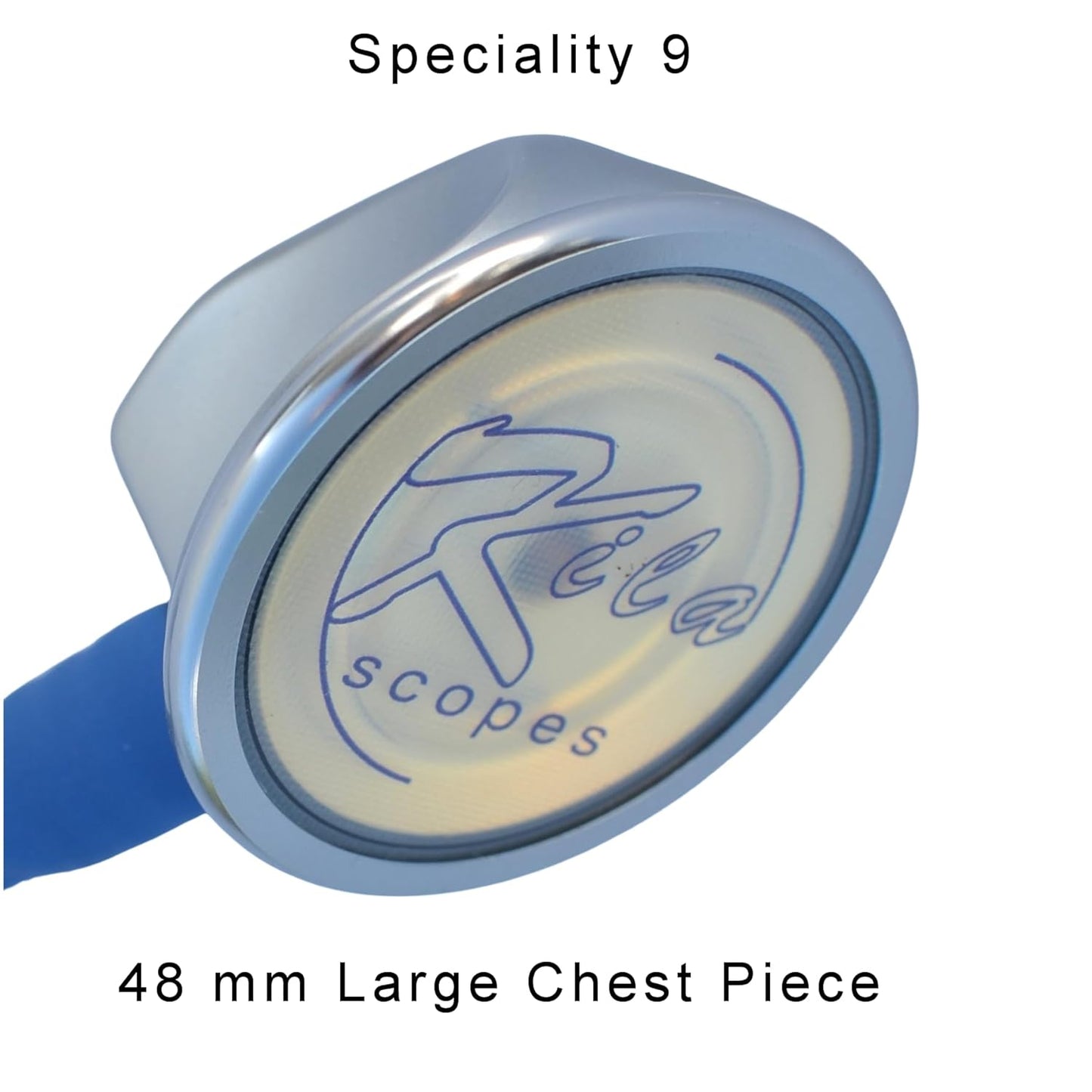 Specialist, Single Head Cardiology Stethoscope, Professional Quality, Classic Tube K970 Black/Black