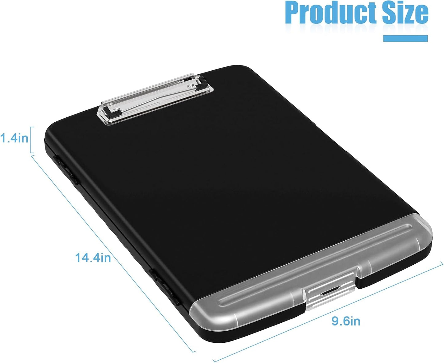 Clipboard with Storage with Pen Holder, Folder Nursing Clip Board 8.5 X 11 Foilo