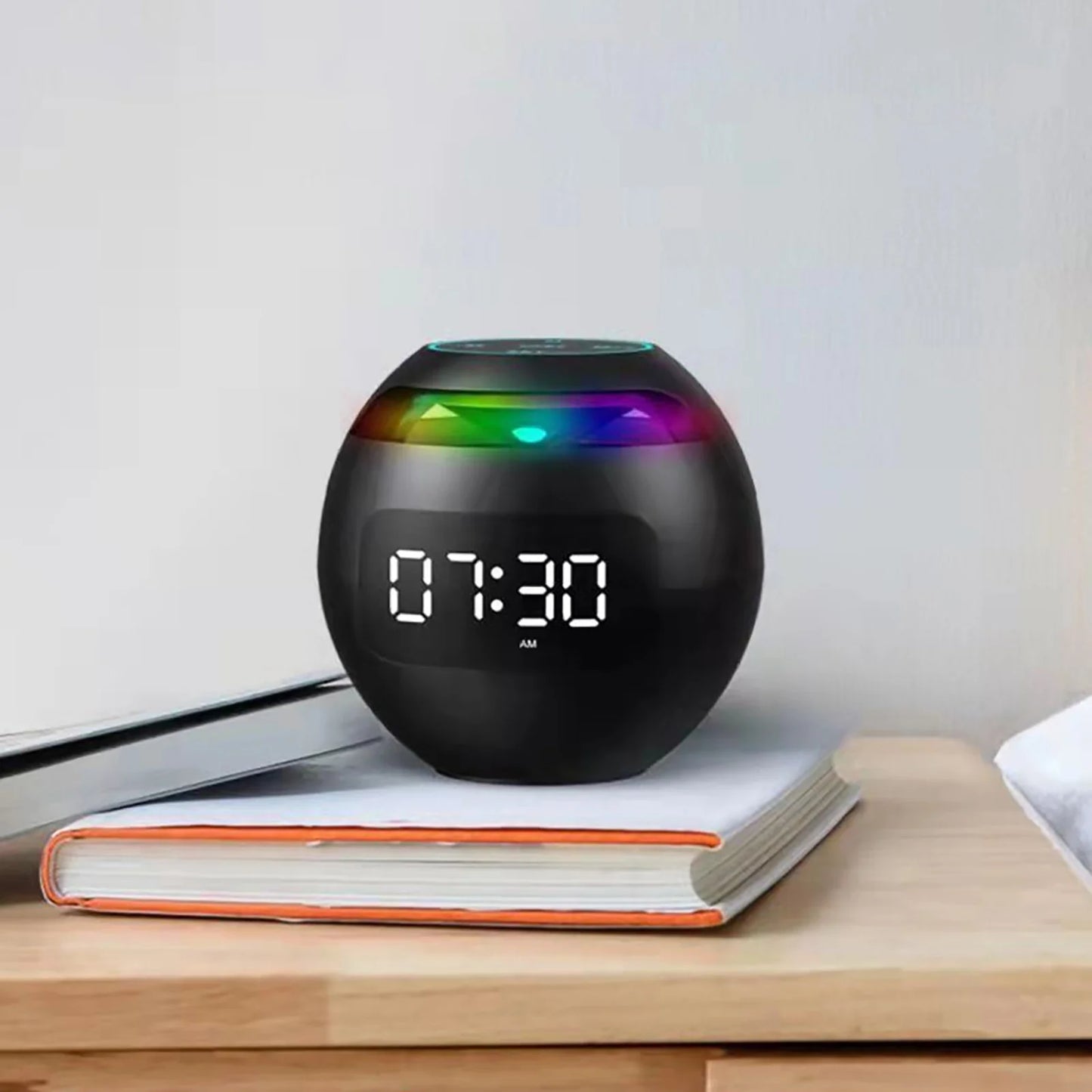 Reduction Wireless Bluetooth Speaker High Volume High Sound Quality Mini Alarm Clock Student Rechargeable Small Speaker Smart Subwoofer