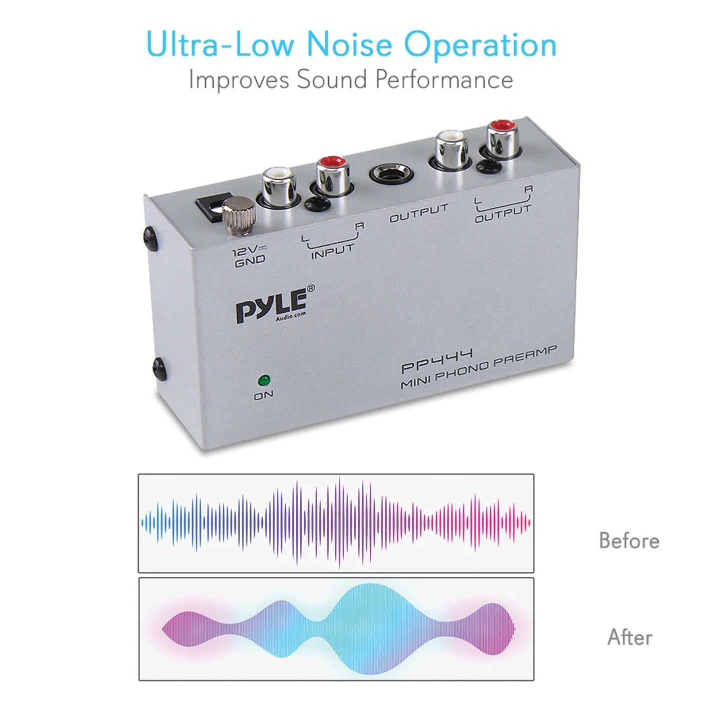 ® Ultra-Compact Phono Turntable Preamp