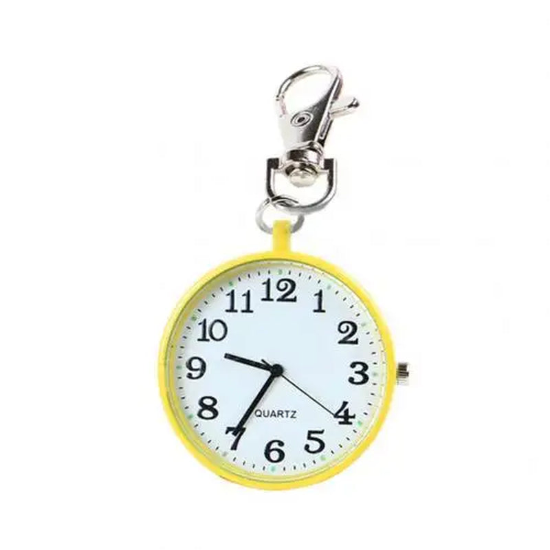 Hot Sell Fashion Pocket Watches Men Women Watch round Dial Quartz Analog Nurse Medical Keychain Pocket Watch Reloj De Bolsillo
