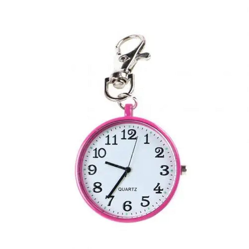 Hot Sell Fashion Pocket Watches Men Women Watch round Dial Quartz Analog Nurse Medical Keychain Pocket Watch Reloj De Bolsillo