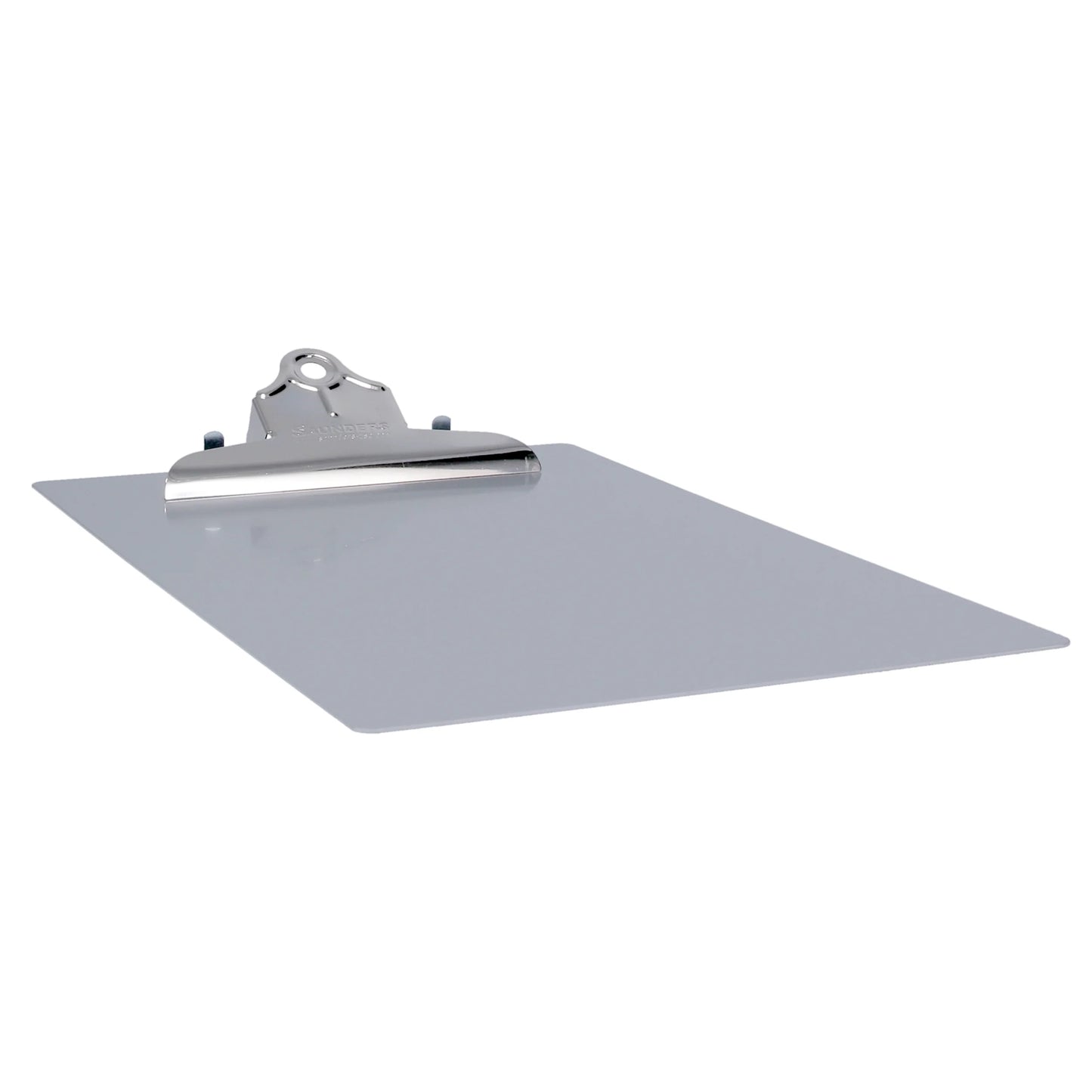 Recycled Aluminum Clipboard, A, High Capacity Clip, Letter, Silver