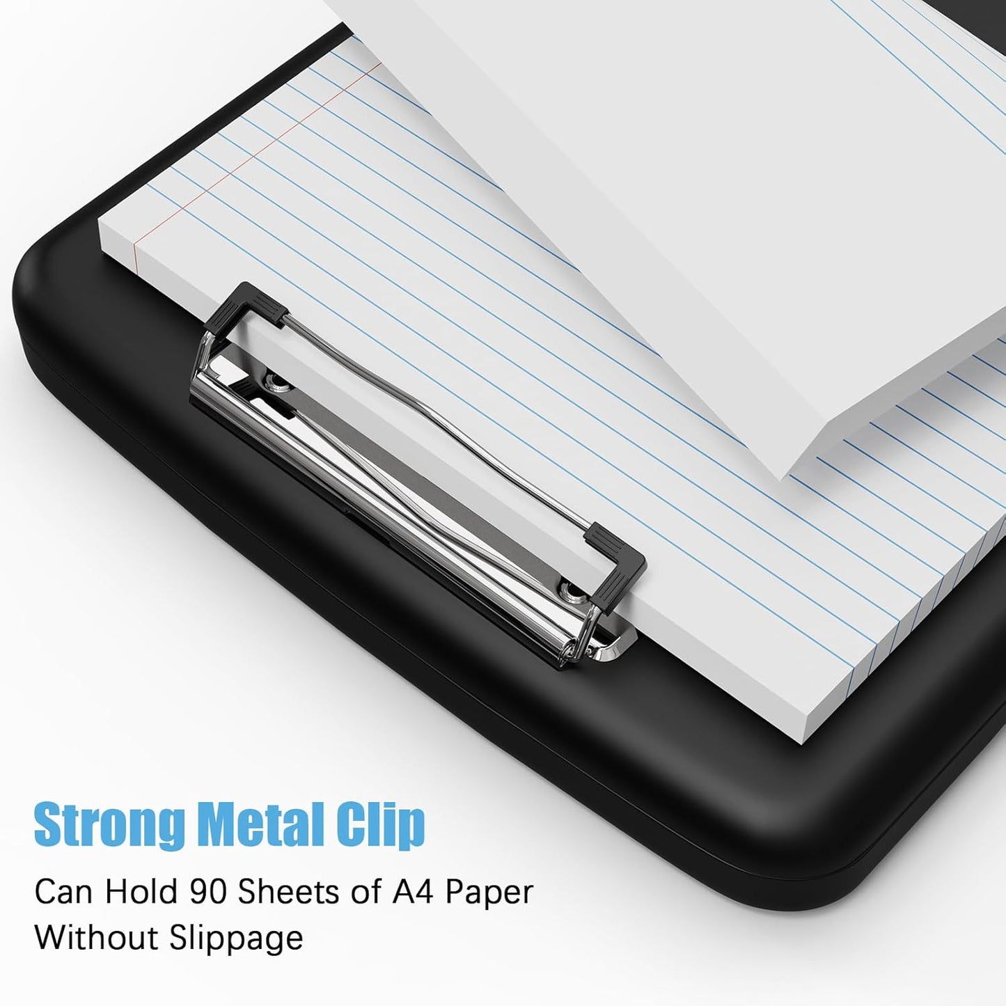 Clipboard with Storage with Pen Holder, Folder Nursing Clip Board 8.5 X 11 Foilo