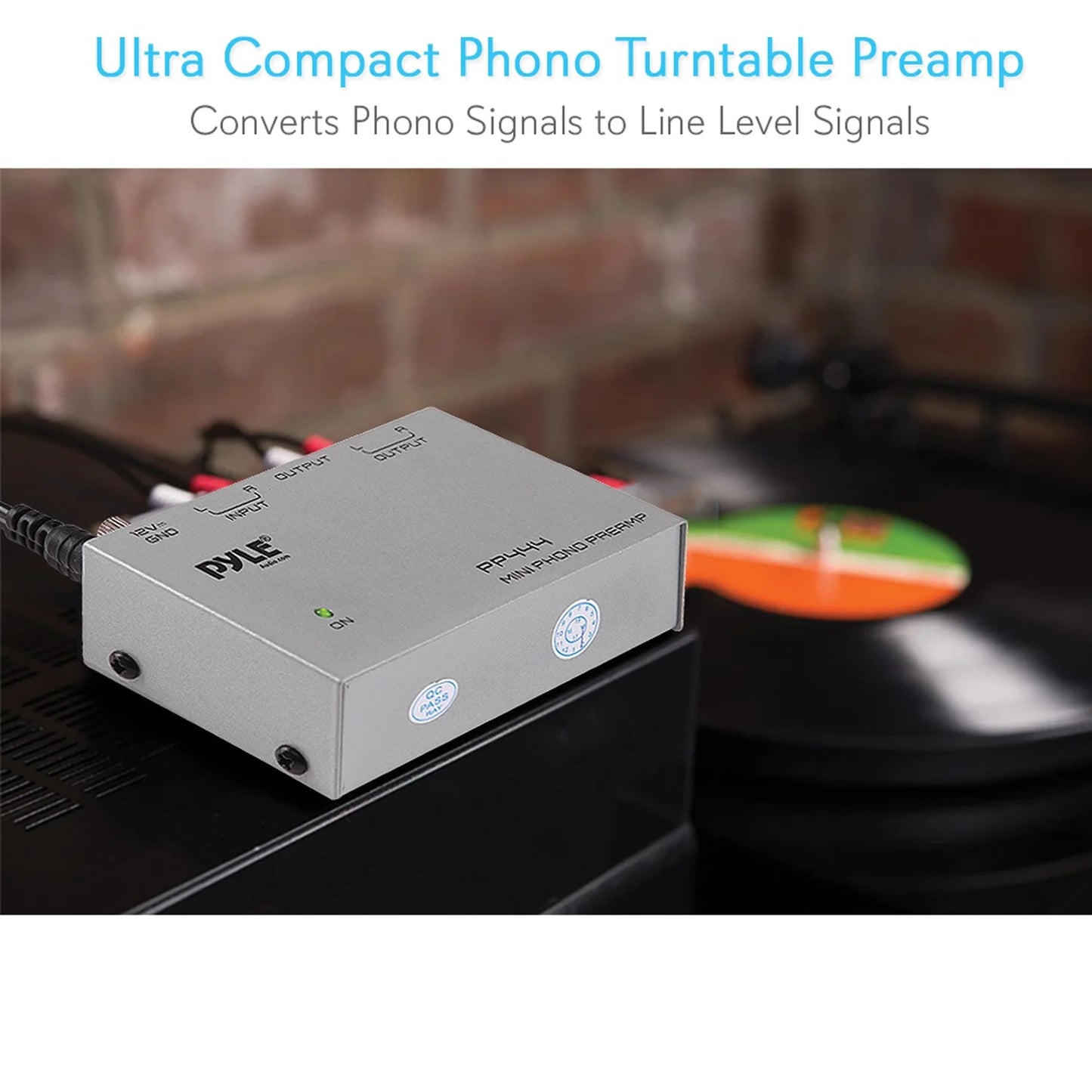 ® Ultra-Compact Phono Turntable Preamp