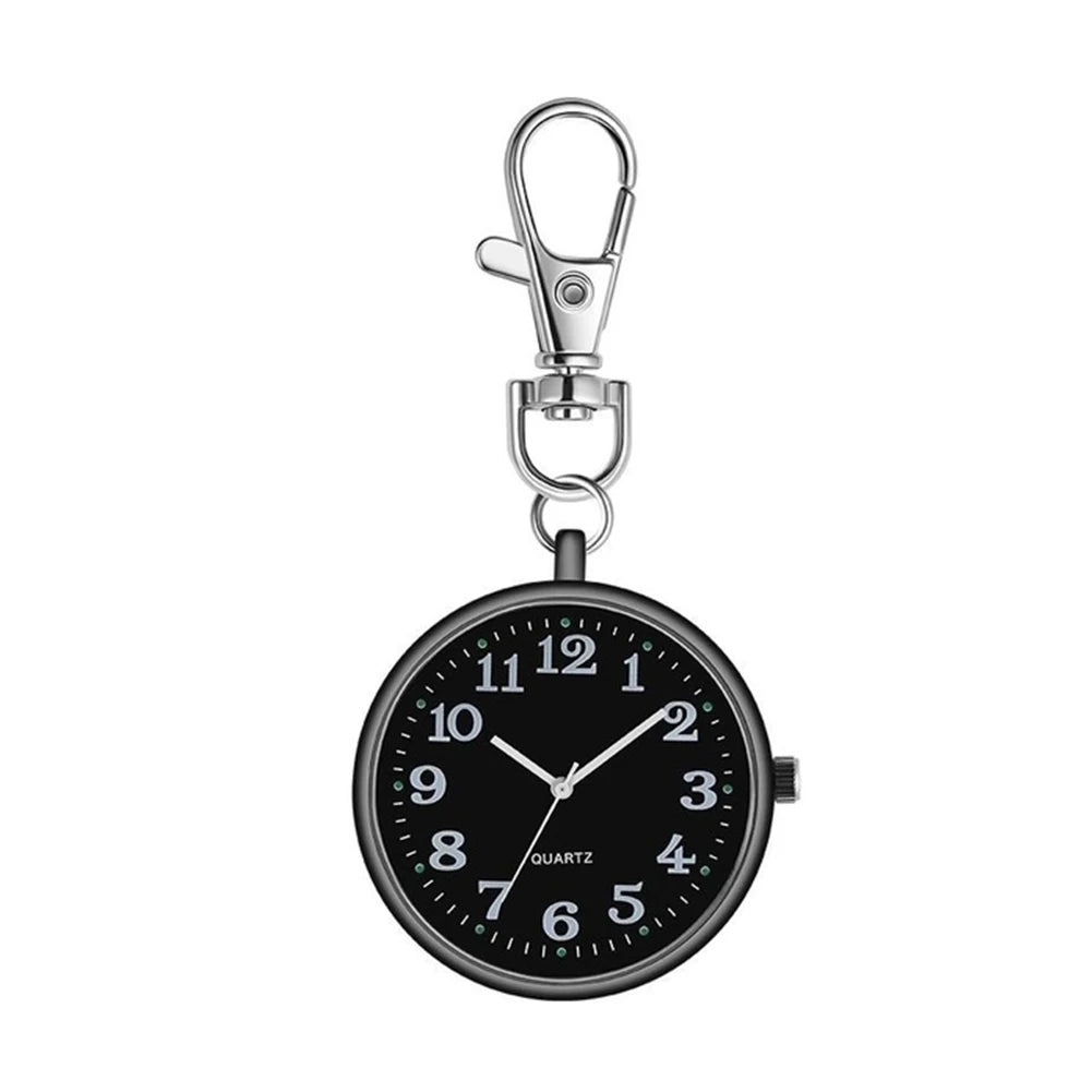 Hot Sell Fashion Pocket Watches Men Women Watch round Dial Quartz Analog Nurse Medical Keychain Pocket Watch Reloj De Bolsillo