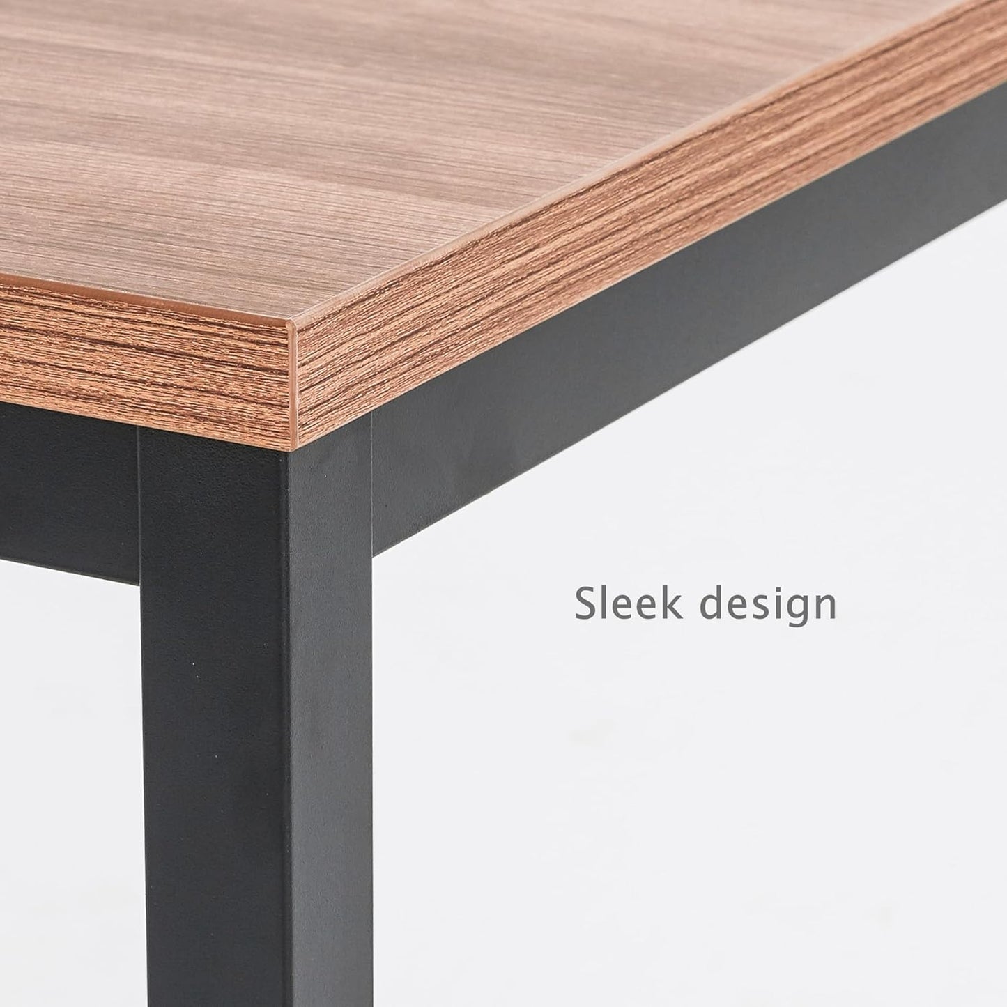 Computer Desk 24X55 Inch for Home Office - Simple and Sturdy, Perfect Notebook Writing Desk, Study Table, Dining Table Workstation - Ideal for Office and Home Office Use