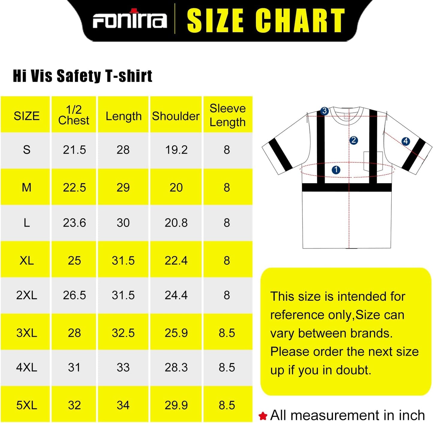 Safety Reflective High Visibility Shirt for Men ANSI Class 3 Hi Vis Construction Work Shirts with Short Sleeve(Blue,L)