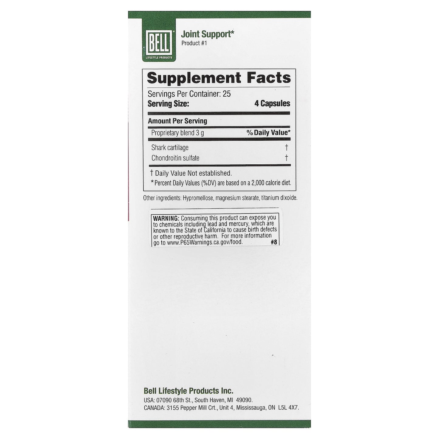 Joint Support™, 100 Veggie Capsules