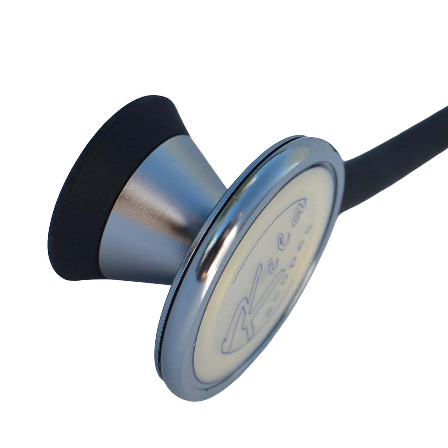 Bell Dual Head Cardiology Stethoscope, Professional Quality, Long Tube, KS-771 Orange