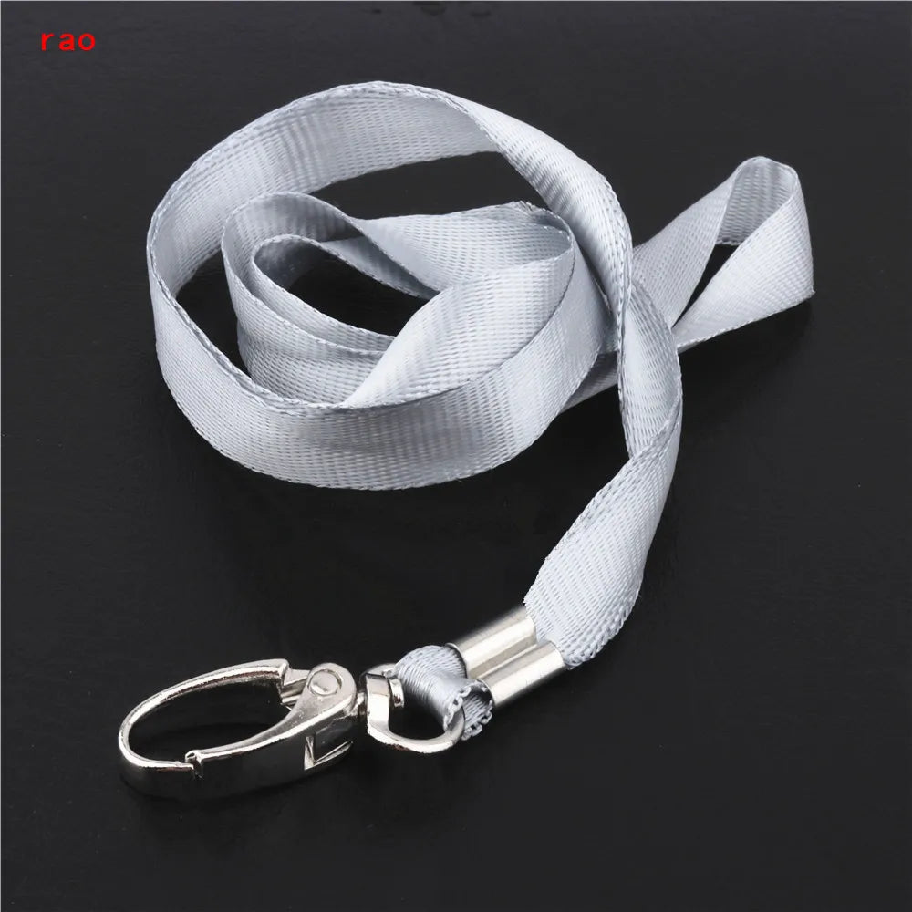 Various Card Sets Retractable Pull Badge Reel ID Lanyard Name Tag Card Badge Holder Reels Recoil Belt Key Ring Chain Clips