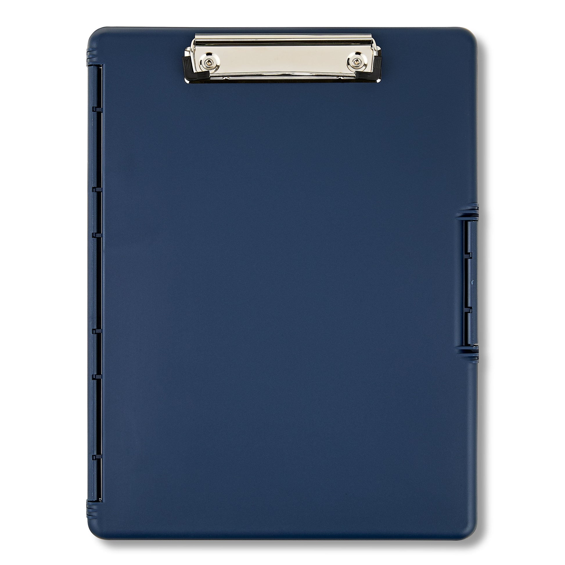 (3 Pack)  Storage Clipboard and Form Holder. 12.5" X 9.5", Blue A4