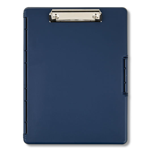 (3 Pack)  Storage Clipboard and Form Holder. 12.5" X 9.5", Blue A4