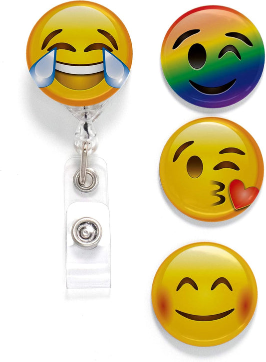 Smileys Tinker Reel Retractable Badge Reel - with Alligator Clip and Extra-Long 36 Inch Standard Duty Cord - Made in the USA