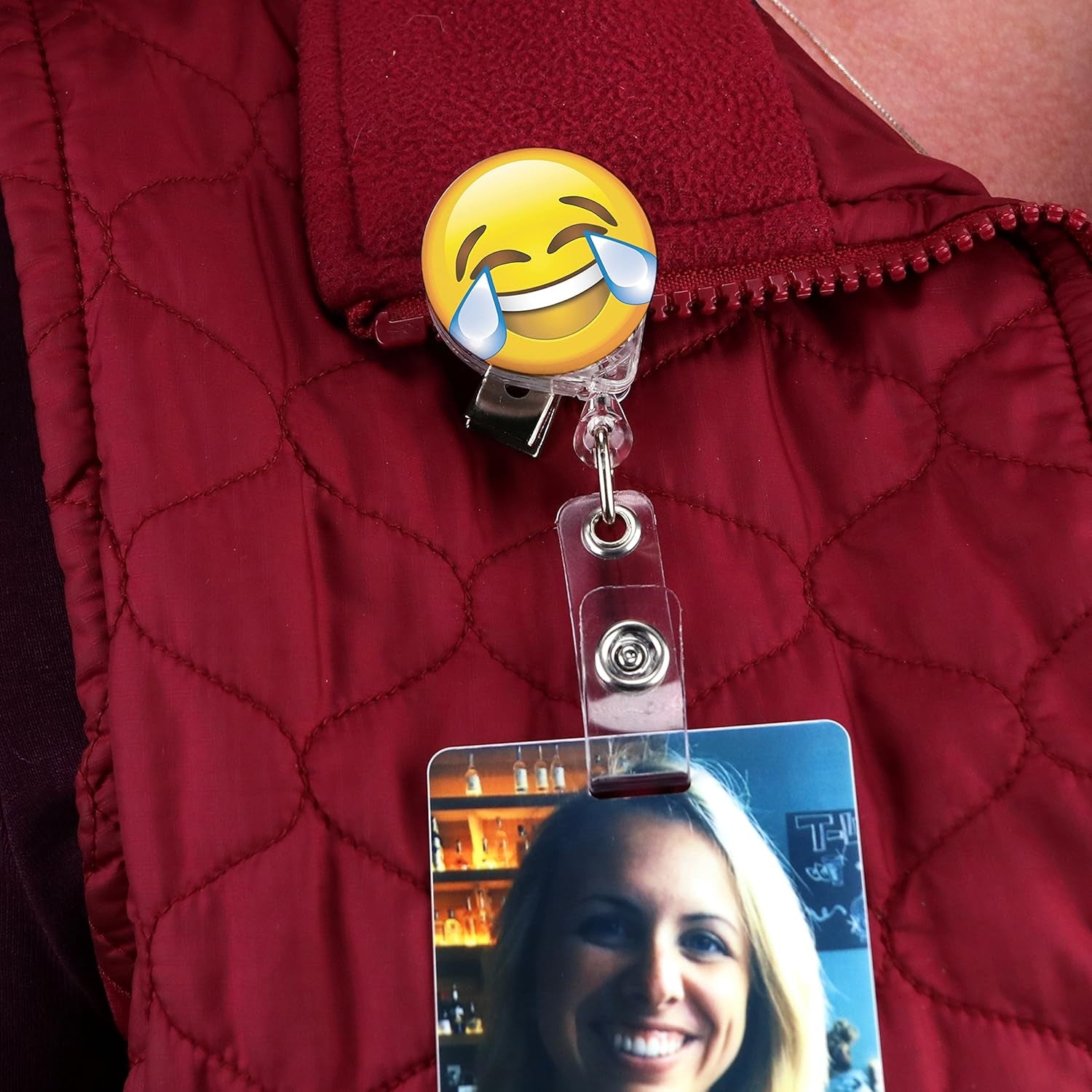 Smileys Tinker Reel Retractable Badge Reel - with Alligator Clip and Extra-Long 36 Inch Standard Duty Cord - Made in the USA