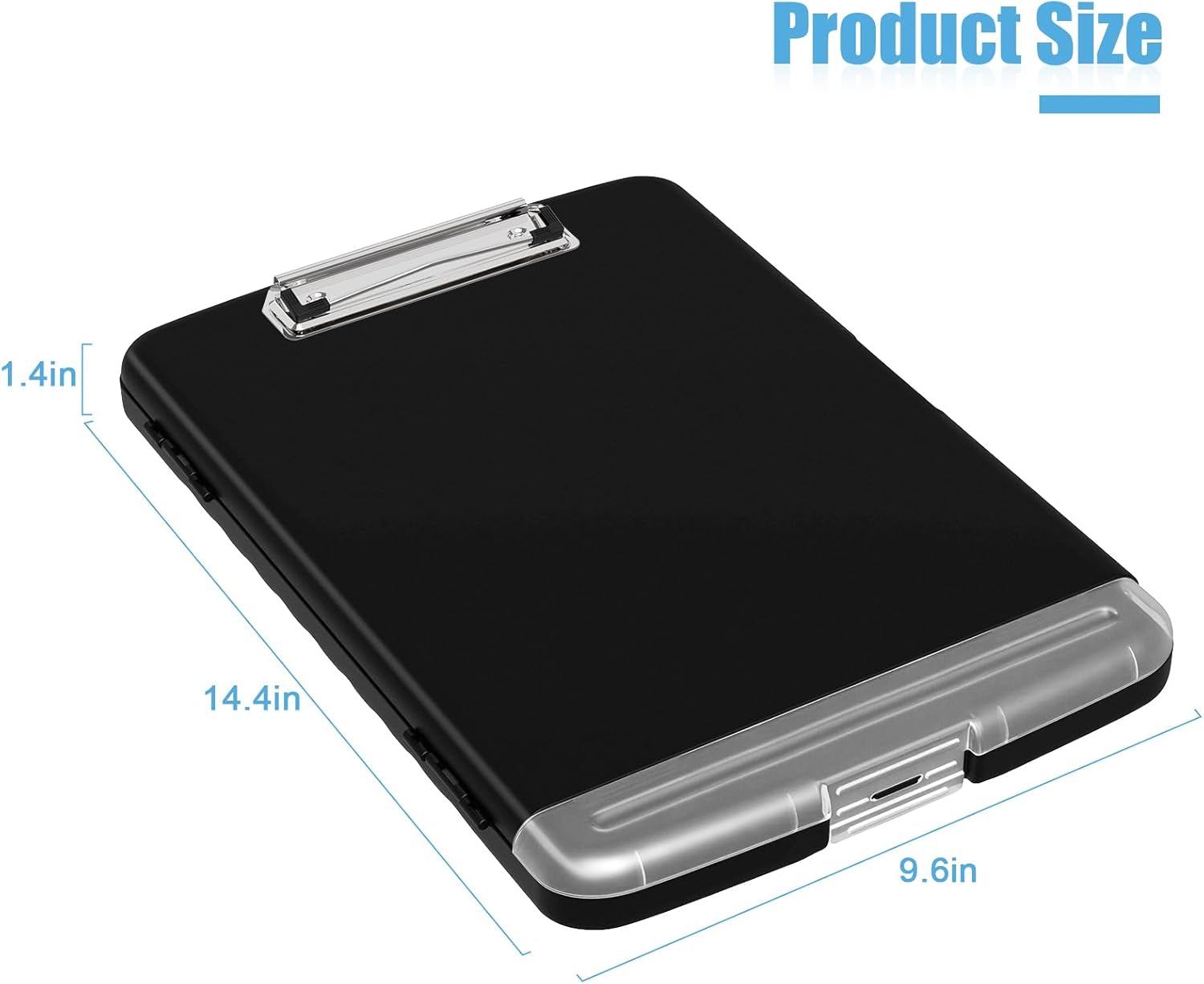 Clipboard with Storage with Pen Holder, Folder Nursing Clip Board 8.5 X 11 Foilo