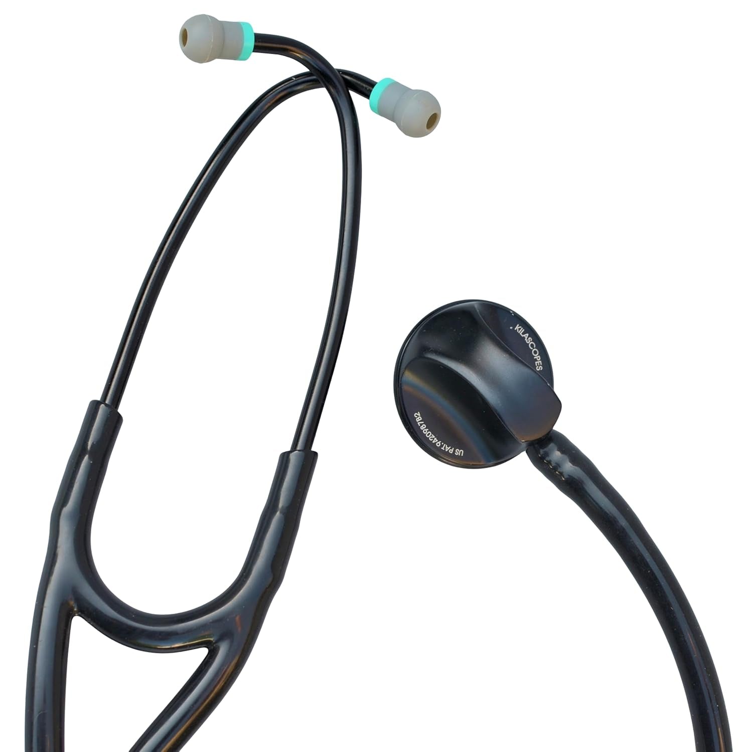 Specialist, Single Head Cardiology Stethoscope, Professional Quality, Classic Tube K970 Black/Black