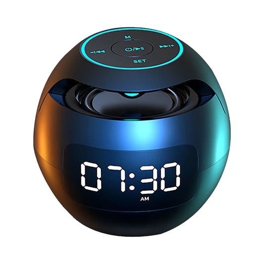 Reduction Wireless Bluetooth Speaker High Volume High Sound Quality Mini Alarm Clock Student Rechargeable Small Speaker Smart Subwoofer