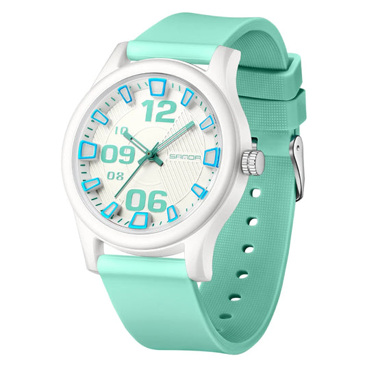 Fashion Women'S Watches, Simple Casual Soft Silicone Strap Lady Watches Waterproof, Nurse Watches for Woman, Ladies Wristwatch