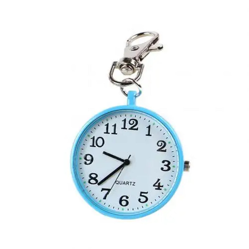Hot Sell Fashion Pocket Watches Men Women Watch round Dial Quartz Analog Nurse Medical Keychain Pocket Watch Reloj De Bolsillo