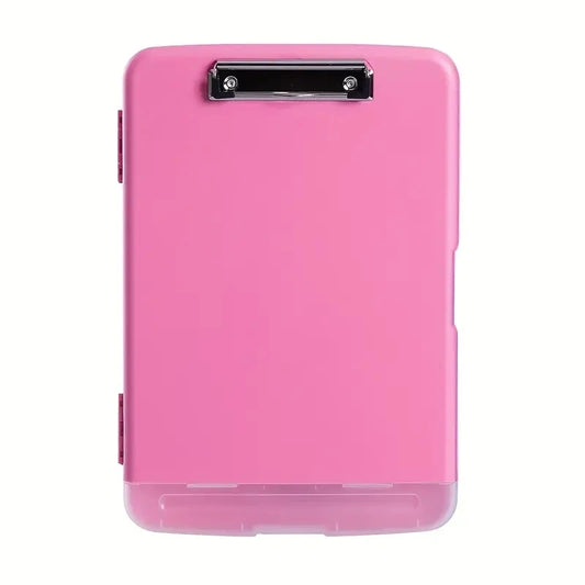 New Multifunctional Clipboard with Storage PP Folder Storage Box File Box A4 Whiteboard Keeping Your Documents Organized