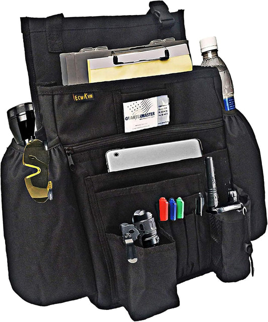 Car Front Seat Organizer - Car File Organizer, Passenger Seat Storage Bag Law En