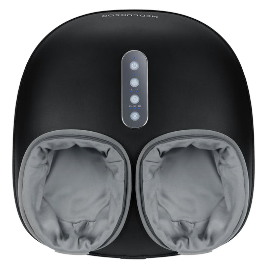 Shiatsu Foot Massager Machine with Heat Roller Muscle Relaxation Pain Relief Electric Fully Wrapped Foot Massage