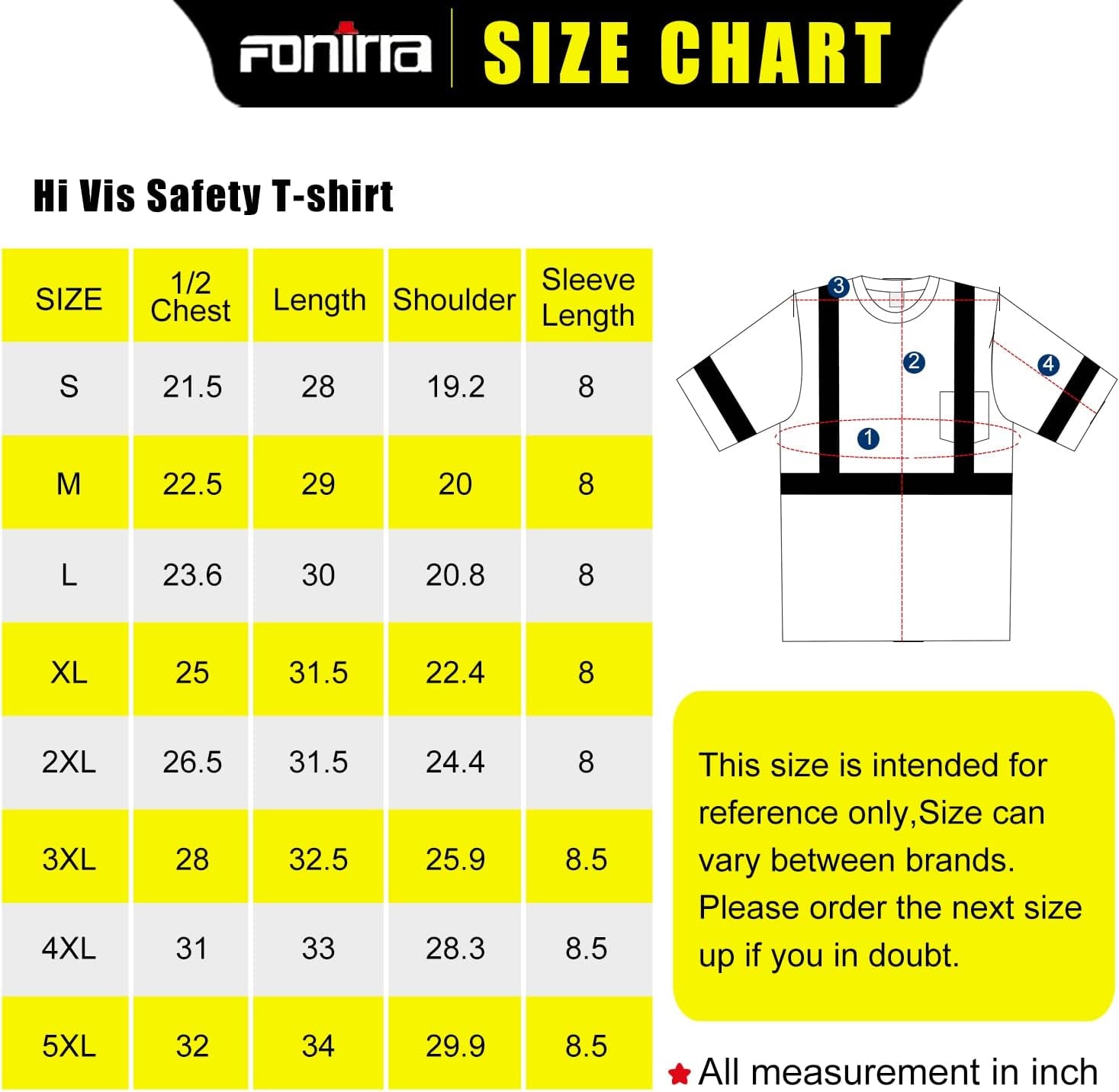 Safety Reflective High Visibility Shirt for Men ANSI Class 3 Hi Vis Construction Work Shirts with Short Sleeve(Blue,L)