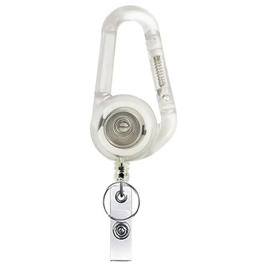 Retractable Metal Wire Keychain Pull Badge Reel ID Lanyard Name Tag Card Badge Holder Reels Recoil Chain Clips Outdoor Key Ring