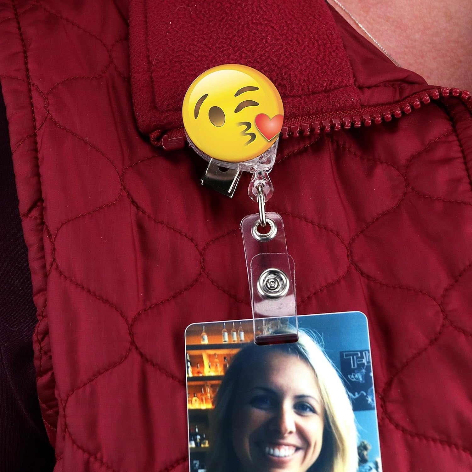 Smileys Tinker Reel Retractable Badge Reel - with Alligator Clip and Extra-Long 36 Inch Standard Duty Cord - Made in the USA